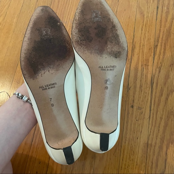 Vintage. Roberto Capucci. Italian Leather Shoes sz 9.5 - Picture 13 of 13